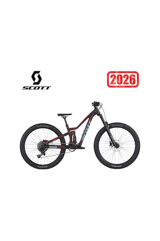 Scott Ransom 600 26 Jant Enduro Dağ Bisikleti 1x11v Siyah Kırmızı S/13 Siyah - Kırmızı