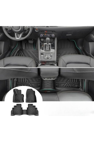 Volkswagen Polo 2017-2018-2019-2020-2021-2022-2023 4d Carbon Desen Premıum Paspas