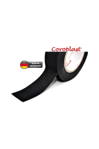 10 Adet Coroplast Tüylü Bez Bant 19mm X 15 Metre Ref:8551