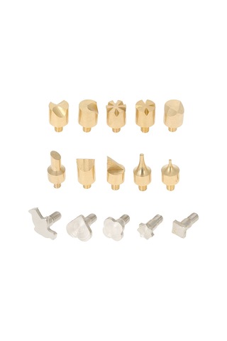 Yaozixa 60w 200-450 C Ayarlanabilir Isı Kaynağı Seti - 28 Farklı Uç, Dönüştürücü Bağlantı, Stensiller - Elektrik Tamiri Ve Dıy İçin 110v小美规