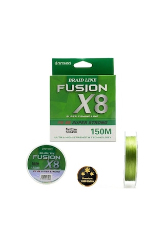 Remixon Fusion 150m X8 Green Ip Misina 0.18