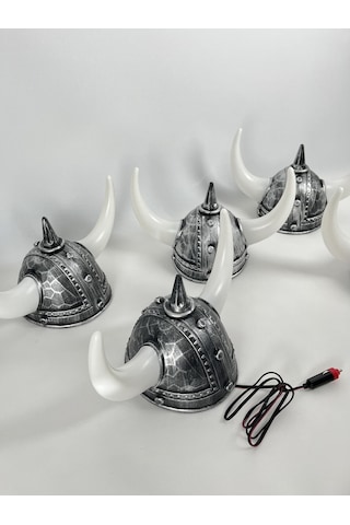 Ahmet Otomotiv Torpido Önü Viking Şapkası Kırmızı Işıklı 12v-24v