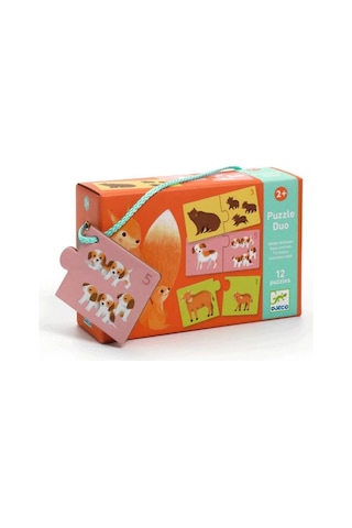Djeco Ikili Puzzle / Baby Animals