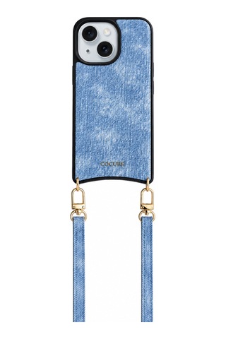 Kombinlenebilir - İphone 15 Uyumlu Magsafe Oval Tasarım Kılıf Hera Serisi - By Bero Lina Denim Silikon