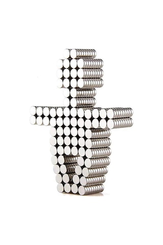 Dünya Magnet 200 Adet 6mm X 2mm Yuvarlak Güçlü Neodyum Mıknatıs Magnet