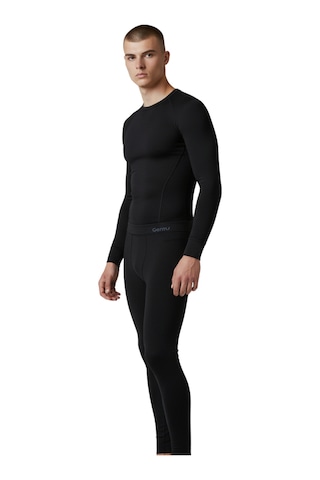Manada Gerno Termal Alt Üst Unisex İçlik Takımı Siyah