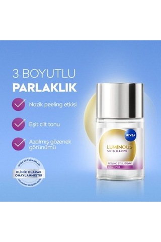 100 Ml Parlaklık Ve Eşit Cilt Tonu Sağlayan Tonik