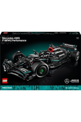 LEGO® Technic Mercedes-AMG F1 W14 E Performance 42171 - Yetişkinler için Koleksiyonluk Yaratıcı Model Yapım Seti (1643 Pr)