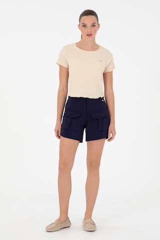 U.s. Polo Assn. Kadın Lacivert Şort Örme 50281899-vr033 Lacivert