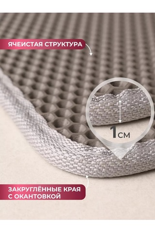 Oko Bar İçin Bulaşık Kurutma Paspası 198227521 Gri