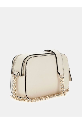 Guess Noelle Iı Camera Kadın Çapraz Askılı Çanta Hwzg9672140 Ekru