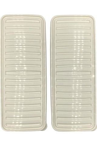 Bigmate 2'li Şeffaf Saklama Kabı 2x1 Lt Bgmt1115 Mikrodalga Buzdolabı Ve Dondurucu Uyumlu Düzenleyici Krem