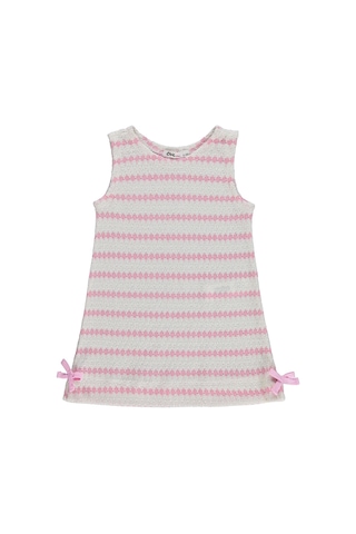 Civil Girls Fiyonklu 2-5 Yaş Elbise - Pembe Koyu Pembe