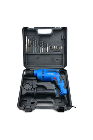 Hyundai HP710Set 710W Darbeli Matkap Pls. Çanta + 16 Parça Uç Seti