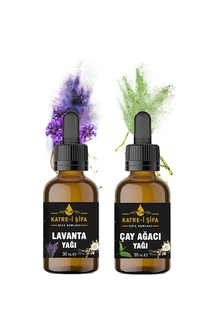 Katre-i Şifa Genital Bölge Temizleyici Lavanta Yağı 30 ML + Çay Ağacı Yağı 30 ML