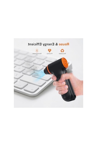 Şarjlı Hava Kompresörü, Turbo Fan İle 150.000rpm Güçlü Üfleme