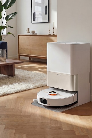 Homend Alex 50 Pro AI Destekli Akıllı Robot Süpürge 28000 PA Emiş Güçlü Beyaz