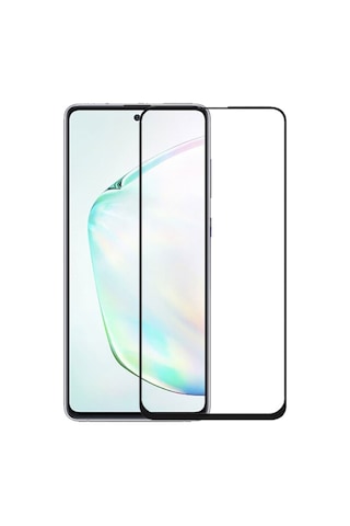 Samsung Uyumlu Galaxy Note 10 Lite (A81) Fiber Nano Kırılmaz Ekran Koruy