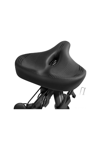 Ranyeek Mountain Bike Yumuşak Dolgulu Oturak Seti - 1x Seat Cushion + 1x Anahtar + 2x Klem Bisiklet Aksesuarı Çok Renkli