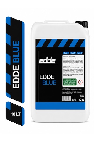 Edde Blue 10 Lt Scr'li Dizel Araçlar Için Eddeblue Emisyon Azaltıcı Araba Araç Oto