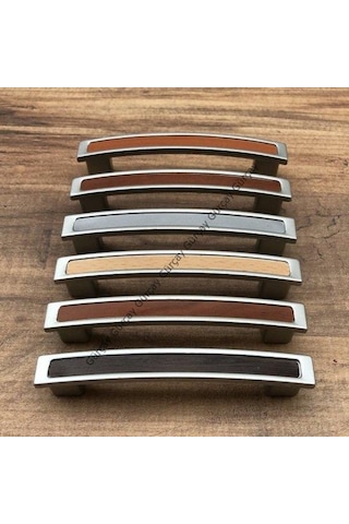 Gürçayhırdavat Gürçay Plastik Ahşap Desenli Çekmece Dolap Kapak Kulpu Zr 96Mm (2 (475046721)