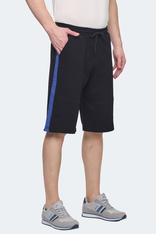 Slazenger Polona I Erkek Cepli Kapri Siyah Şort Siyah