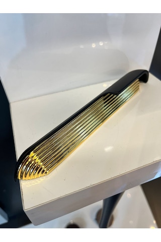 Juliet Metal Kulp 96mm Altın Siyah Dolap Kapak Modern Çekmece Mobilya Tv Ünite Komidin Vestiyer Altın