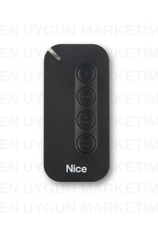 Nice Mygo4 4 Kanallı Otomatik Kapı Kumandası Siyah