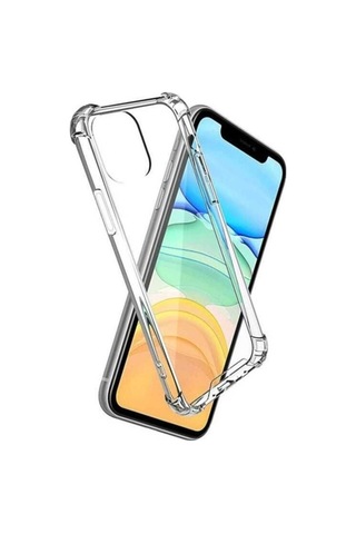 Apple Uyumlu iPhone 14 Pro Kılıf Zore Nitro Anti Shock Silikon Renksiz
