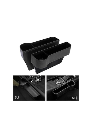 Koltuk Arası Bardak Tutucu Organizer 2 Li Set Oto Bardaklık