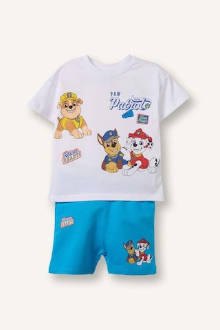 Defacto Paw Patrol 2li Lisanslı Beyaz Takım Erkek Bebek H4125a526hswt83 Beyaz-wt83