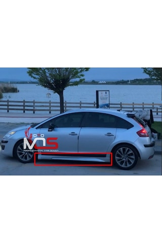 Citröen C4 Gt Marşpiyel Uyumlu Sağ Sol Takım Fiberglass Boyasız