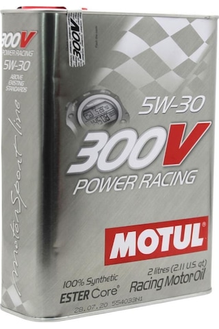 Motul 300V Power Racing 5W-30 Tam Sentetik Racing Motor Yağı 4 x 2 L