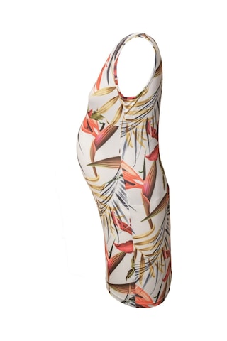 Luvmabelly Maternity 5504 Çiçekli Lohusa Emzirme Elbise-çok Renkli
