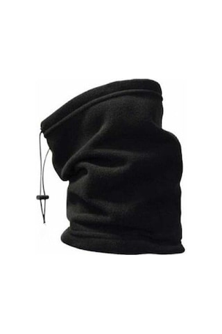 Eleven Markets Outdoor Kışlık Polar Boyunluk Siyah