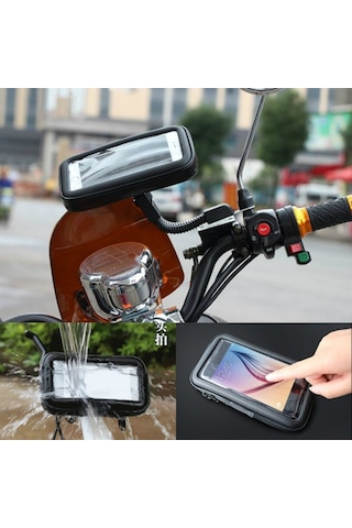 Hadron Motorsiklet Telefon Tutucu 6"