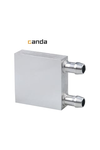 Alüminyum Sıvı Su Cpu Isıtma Soğutma Bloğu 40X40Mm