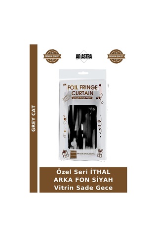 Özel Seri İthal Arka Fon Siyah Sade Gece