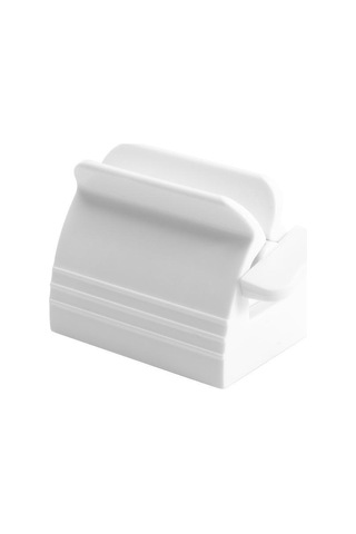 Beyaz Çok İşlevli Diş Macunu Sıkacağı Haddeleme Tüp Sıkacağı Kolay Taşınabilir Kaymaz Diş Macunu Dispenseri Banyo Aksesuarları Setleri Beyaz