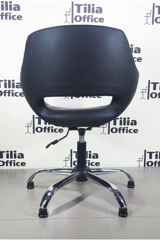 Monaco Çalışma Kesim Kuaför Koltuğu Yonca Sabit Krom Ayak Siyah