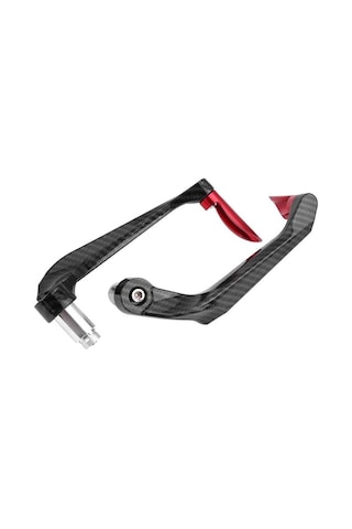 Manet Koruma Karbon Desen Kırmızı KARBON