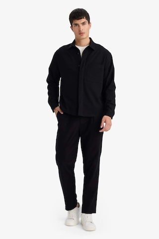Defacto Poplin Gömlek G6253ax25wnbk81 Siyah-bk81
