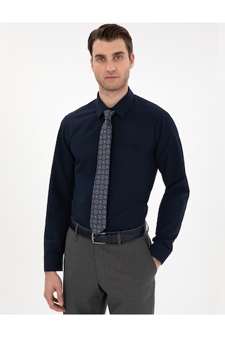 Pierre Cardin Erkek Lacivert Gömlek Basic 50307297-vr033 Lacivert