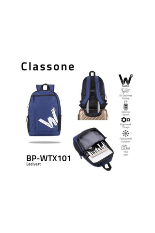 Bp-wtx101 Wtxpro Serisi15.6 İnch Apple Uyumlu MacBook, Notebook, Laptop, Çantası-lacivert