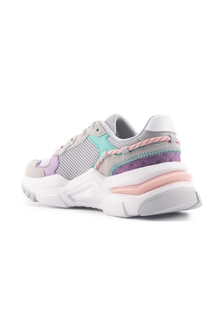 U.s. Polo Assn. Vıncent Wmn 4fx Gri Kadın Sneaker 000000000101502371 Gri - Lila - Yeşil