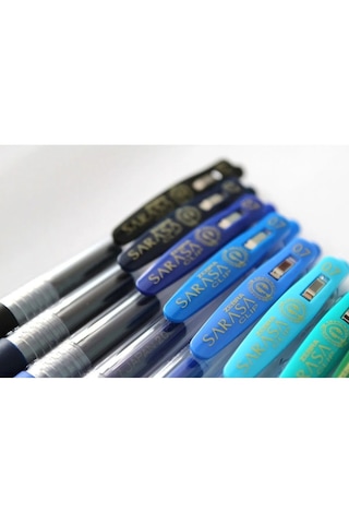 Zebra Sarasa Clip Jel Mürekkepli Roller. Basmalı. 0.7 MM. 20'li Se