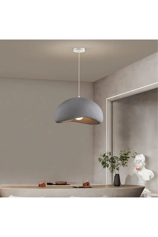 Titan Tekli Modern Iskandinav Model Beton Avize Sarkıt Avize Z