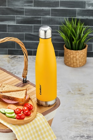 Cooker Hydrokeep 500 Ml Paslanmaz Çelik Şişe Termos Ckr2071 Turuncu