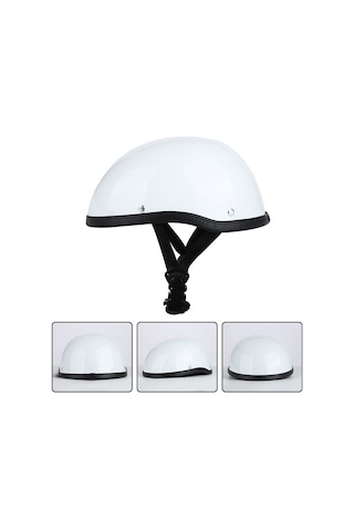 Eternal Luck Açık Motorsiklet Kaskı Beyaz