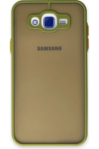 Newface Samsung Galaxy Uyumlu J7 Kılıf Montreal Silikon Kapak - Semeglbl - 28 Açık Yeşil